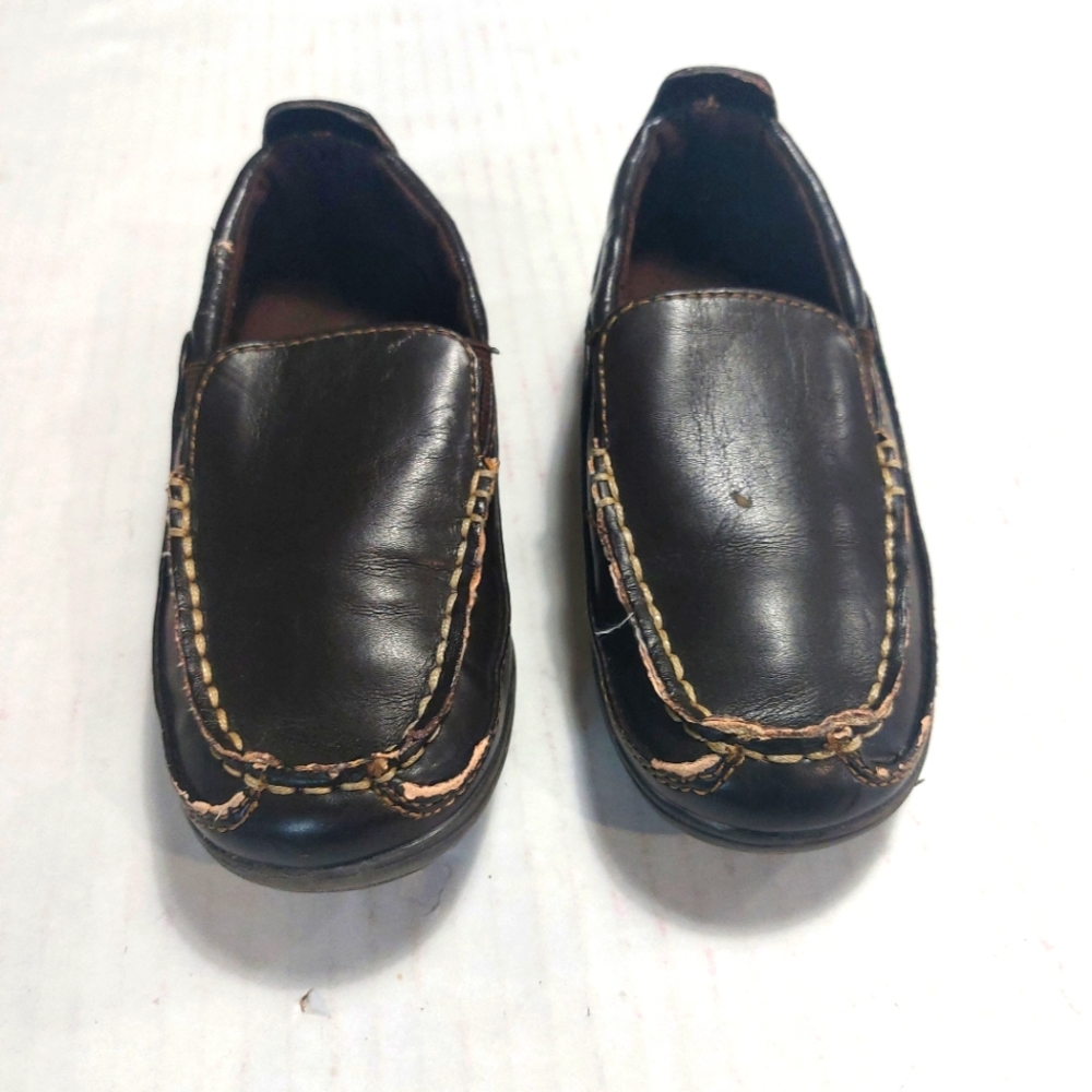 Boys Cole Haan Brown Loafers Size 11 "Little Finley"